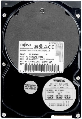 Festplatte fujitsu m1614tau - fujitsu,