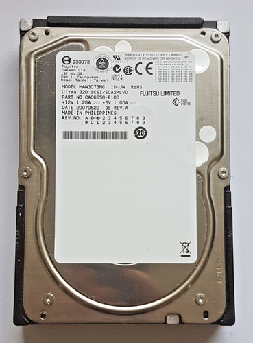 Fujitsu maw3073nc 10k - 73,