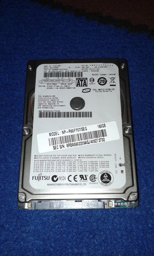 Fujitsu festplatte sata - 160, gb
