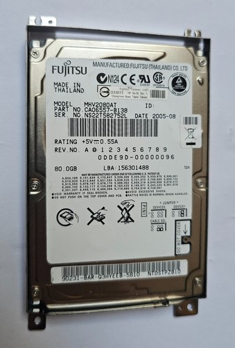 Fujitsu ide festplatte 80gb - fujitsu,