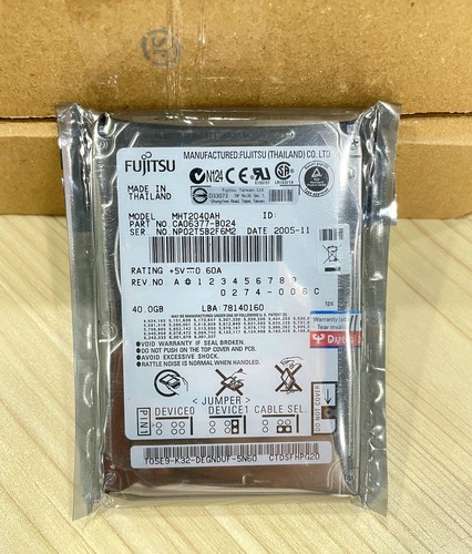 Fujitsu 40gb 5400 - fujitsu, gb