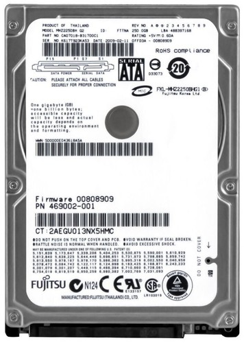 Festplatte fujitsu mhz2250bh - festplatte,