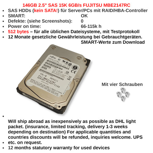 Hdd 146 sas 6g - 146,