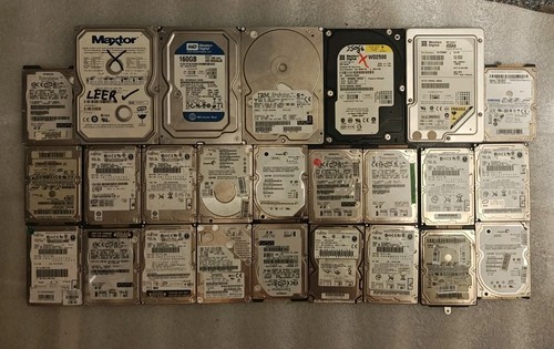 25x hdd festplatten konvolut - 25x,