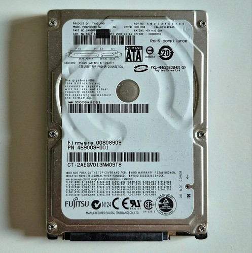 Fujitsu 320gb sata - fujitsu,