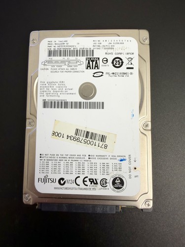 Fujitsu 160gb mhz2160bh - 160gb, g2*